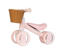 HTI ATOM Children's Balance Bike with Basket | Lightweight Training Bike | Toddler Walking Bicycle 1+ | 6 Inch Wheels