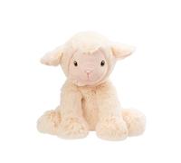 HTI Bella & Bee Plush Teddies | 5 Styles: Sheep, Dino, Koala, Rabbit, Unicorn | Soft Cuddly Toys Gift for Toddlers, Nursery, Baby Shower, Birthday & Christmas | For Boys & Girls (Sheep)