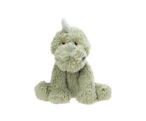 HTI Bella & Bee Plush Teddies | 5 Styles: Sheep, Dino, Koala, Rabbit, Unicorn | Soft Cuddly Toys Gift for Toddlers, Nursery, Baby Shower, Birthday & Christmas | For Boys & Girls (Dinosaur)