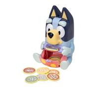 HTI Bluey Save With Bluey Toy | Money-Saving Toy for Kids | Interactive Piggy Bank Game | Educational Toddler Toy | Toy Money Coins | Electronic Musical Bluey Theme Tune Toy | 2+