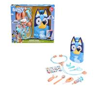 HTI Bluey's Medic Case | Including 10+ Accessories With Carry Case | Pretend Kids Doctor Kit Medical Playset | Childrens Emergency Medic Kit Set | Pretend Roleplay Educational Toys | 3+