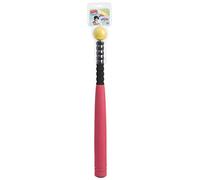 HTI Fun Sport Foam Baseball Bat With Ball 24 Inch ~ Colour Vary
