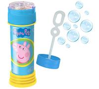 HTI Peppa Pig 2 In 1 50ml Bubble Solution With Bubble Wand & Maze | Fun Bubble Liquid Excellent Party Bag Filler Great for Kids & Adults - 1 Pack