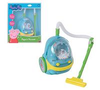 HTI Peppa Pig Vacuum | Peppa Pig Themed Kids Hoover | Realistic Sounds & Flashing Lights | Suitable Ages 3+