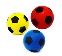 HTI Sponge Foam Football Yellow, Red or Blue (One Supplied) HTI Multicolor