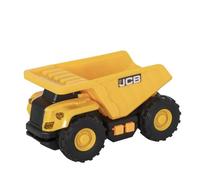 HTI Teamsterz JCB Small Light & Sound Dump Truck - Toy Dump Truck with Light and Sound Function, Manual Tipper, Suitable for Indoor and Outdoor Play