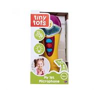 HTI Tiny Tots My 1st Microphone- Fun Sounds & Flashing Lights- Stocking Filler