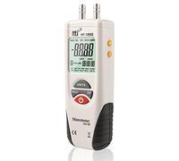 Hti-Xintai Digital Manometer, Dual Port Air Pressure Meter Pressure Gauge HVAC Gas Tester, Differential Pressure Manometer with 5/16 Inches Diameter Pressure Port,