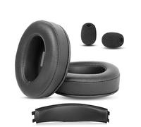 HTINDUSTRY Earpads/Headband Cushion Replacement Compatible with HyperX Cloud Flight, Cloud Flight S Headsets Premium Ear pads with Softer Protein Leather/Memory Foam