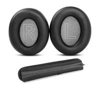 HTINDUSTRY Earpads & Headband Replacement Compatible with Anker Soundcore Life Ear Pads Q20/Q20BT Headphones Ear pads with Softer Protein Leather/Memory Foam