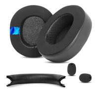 HTINDUSTRY Earpads & Headband Replacement Compatible with Microsoft Xbox Stereo 20th Anniversary Special Edition Wireless Headset Ear pads with Softer Protein Leather/Memory Foam