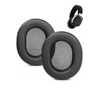 HTINDUSTRY Earpads Replacement Cushion Compatible with ATH-M50x M50xBT M50 ATH-WS1100iS/Arctis 7 7P 7P+ Arctis Pro/Cloud II/HD280 Pro/Stealth 600 Headphones/Headsets Ear pads with Protein Leather