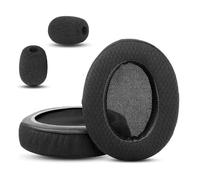 HTINDUSTRY Earpads Replacement Cushion Compatible with Cooler Master MH-751 MH-752 Gaming Headsets Ear pads with Breathable Fabric/High Density Foam