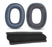 HTINDUSTRY PX8 Replacement Earpads and Headband Cushion Compatible with Bowers & Wilkins PX8/PX7 S2E/PX7 S2 Over-Ear-Headphones (Not for PX PX7 P7) with Protein Leather/Memory Foam