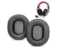 HTINDUSTRY Replacement Earpads Cushion Compatible with Redragon H510 Zeus Wired Gaming Headset Ear pads with Softer Protein Leather/Memory Foam