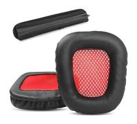 HTINDUSTRY Replacement Earpads/Headband Cushion Compatible with August EP 650 EP650 Headset Premium Ear pads with Softer Protein Leather/Memory Foam