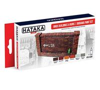 HTK-AS45 Brick buildings & ruins | diorama paint set
