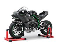 HTLNUZD 1/6 Scale H2R Alloy Diecast Motorcycle with Sound & Light Features High Gloss Spray Finish Rubber Tires Premium Collectible Gift (Carbon Fiber H2R)
