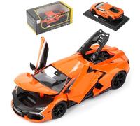 HTLNUZD Bburag 1/24 Alloy Racing Car for Lamborghini Revuelto Adult Supercar Die Cast Vehicles Voiture Gift Collection