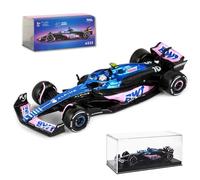 HTLNUZD Bburago 1/43 2023 F1 Team A523#10 P.Gasly Racing Car Model for BWT-Alpine DieCast Alloy Adult Collection Car (A523#10 Hardcover version)