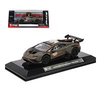 HTLNUZD Bburago 1:43 Super Trofeo-EVO2 for Lamborghini Huracan Alloy 1/43 Luxury Vehicle Diecast Pull Back Cars Model Toy Collectible