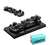 HTLNUZD Bburago 2023 1:43 F1Mercedes AMGW14#44 for Lewis Hamilton Formula One F1 W14#44 1/43 Alloy Racing Die Cast Car Static Adult Collection Model Gift (Acrylic packaging)