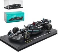 HTLNUZD Bburago 2023 1:43 F1Mercedes W14#63 Alloy Racing Car for George Russell 1/43 F1 W14#63 Super Formula One Luxury Die Cast Adult Collection Model Gift