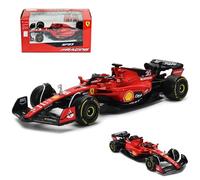 HTLNUZD Bburago 2023 1/43 SF23#16 Alloy Racing Car for Scuderia Ferrari 1:43 SF23 Leclerc Signature Die cast Adults Model Car Display Ornaments Collection