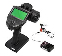 HTLNUZD Flysky FS-G7P Transmitter for Cars and Boats, with FS-R7P, 7CH 2.4Ghz Surface Radio Controller for RC Crawler Receiver (flysky g7p)