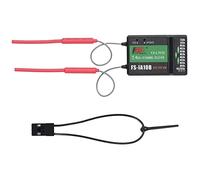 HTLNUZD Flysky FS-i6X 10CH RC Transmitter Controller 2.4GHz AFHDS 2A With iA10B Receiver, for Quadcopter Boat Racing Airplane (flysky ia10b)