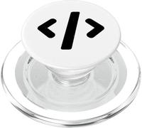 HTML Coding Web Developer Software Engineer Programming PopSockets PopGrip for MagSafe