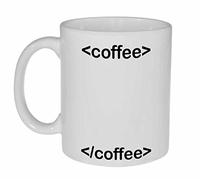 HTML Coffee Funny Computer Programming Mug 11 Oz