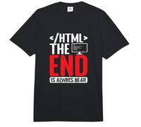 HTML The End is Always Near Comfort Colors Adult Heavyweight T-Shirt