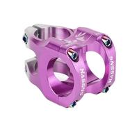 HTOGKKCG Mtb Stem Adjustable Bridge Road Mountain Bike Table 31.8 Stem Riser 28.6 Pipe Cycling Bicycle Handlebar Stem Short 35mm Bike Stem (Color : Purple gray)