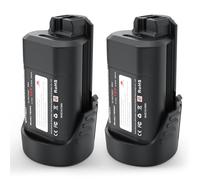HTongD Replacement Battery for Bosch 12v: 3.0Ah Li-ion Tool Battery Compatible BAT420 GBA12V30 BAT411 BAT411A BAT412 BAT413 (2-Packs)