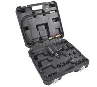 Htoqac 25-Piece Pneumatic Diesel Injector Puller Removal Tool Kit 5-8 Bar
