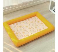 HtoxinDian Summer Cooling Dog Mat Ice Pad for Dogs Cats Pet Kennel Cold Silk Sleep Bed S-XL Dog Accessories Pet Bed