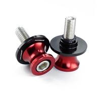 HTRTROOC Motorcycle Accessories CNC M6 M8 M10 Swingarm Spools Rear Sliders Stand Screws NC750X NC 750X NC750 X 2014-2020 2023 Swingarm Slider Spools(10MM Red8)