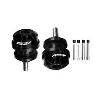 HTRTROOC Motorcycle CNC Rocker Arm Spool Slider Bolt Left And Right Parts YZFR9 YZF-R9 2023-2026 Swingarm Slider Spools(Black)
