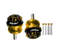HTRTROOC Motorcycle CNC Rocker Arm Spool Slider Bolt Left And Right Parts YZFR9 YZF-R9 2023-2026 Swingarm Slider Spools(Gold)