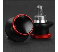 HTRTROOC Motorcycle CNC Swingarm Sliders Spools Screws 10MM Accessories For CFMOTO GT650 650GT 650 GT 2018-2024 Swingarm Slider Spools(Red M101)