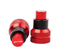 HTRTROOC Motorcycle Rear Wheel Chain End Adjuster Trim Cover For Kawasaki For Ninja 650 500 400 Z650 RS Z400 Z500 ABS Swingarm Slider Spools(Red-ZX-4RR17)