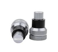 HTRTROOC Motorcycle Rear Wheel Chain End Adjuster Trim Cover For Kawasaki Z650 RS Z400 Z500 ABS Z750 For Ninja 400 500 650 Swingarm Slider Spools(Titanium-50021)
