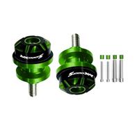 HTRTROOC S1000XR S 1000 XR 2020-2026 Motorcycle CNC Rocker Arm Spool Slider Bolt Left And Right Two-piece Set Parts Swingarm Slider Spools(Green)
