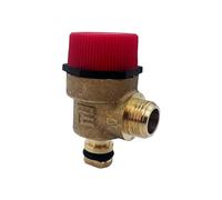 HTS - Boiler Pressure Relief Valve (PRV) Fits Ariston & Chaffoteaux (3BAR Brass) 61312668