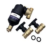 HTS - Central Heating Magnetic System Boiler Filter AFM-08 (22mm Ball Valves, 1200 Gauss)