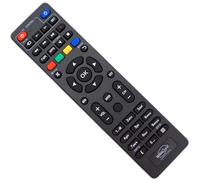 HTS e-com Remote Control Suitable for DigiQuest Q60, Q80, Q90 / Universal, Programmable / 2-in-1 Remote Control for TV TLC136