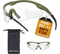 HTS HUNTERSKY S53 anti fog Tactical Shooting Range Safety Glasses Ballistic eye protection Hunting Airsoft Riding Pickleball