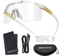 HTS HUNTERSKY Z87 Small UV400 Anti-fog Safety glasses for Youth Women, Running Cycling Pickleball F317D