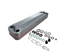 HTS - Worcester Boiler Plate Heat Exchanger (PHE) (12 PL) 87161066860 + Repair Kit